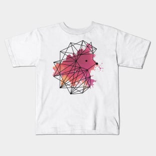 Geometric hedgehog Kids T-Shirt